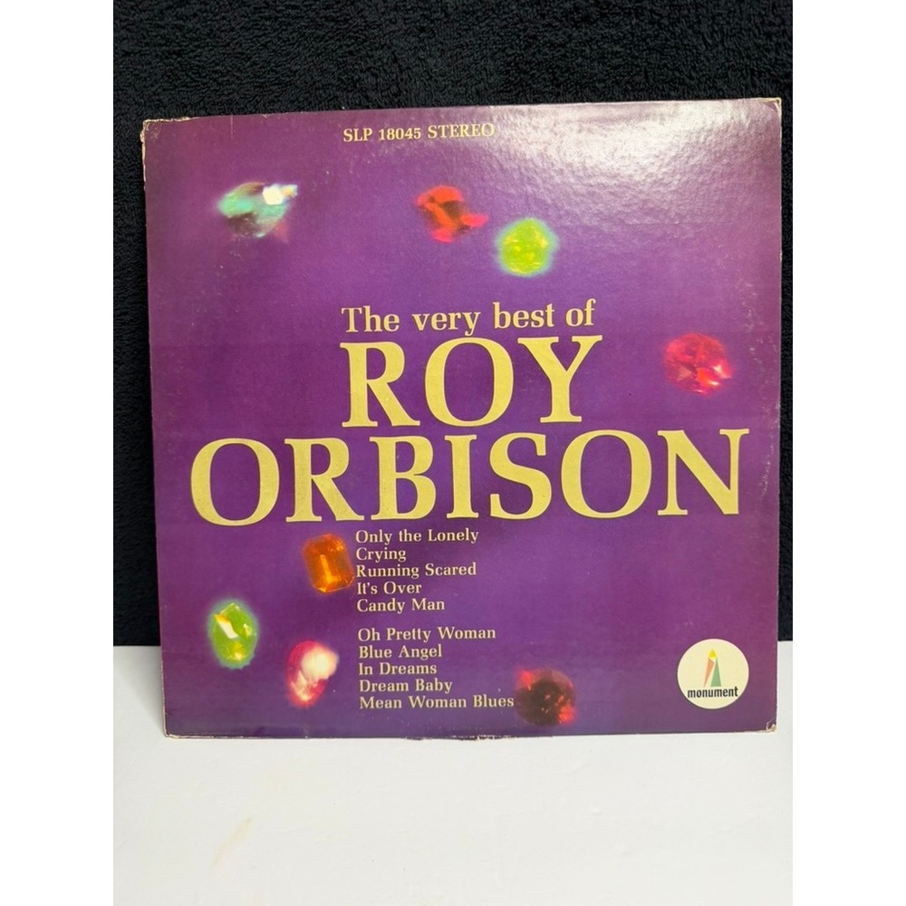 Roy Orbison The Very Best of Roy Orbison Vinyl LP Monument SLP 18045 Stereo 1966